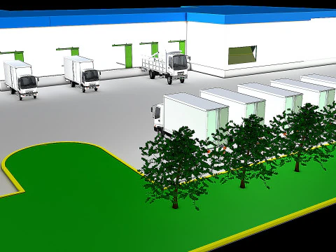 Slaughterhouse 3D Model