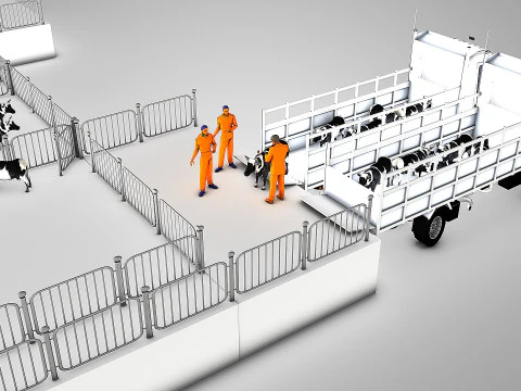 Slaughterhouse 3D Model