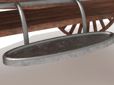 Western Wagon 3D Model