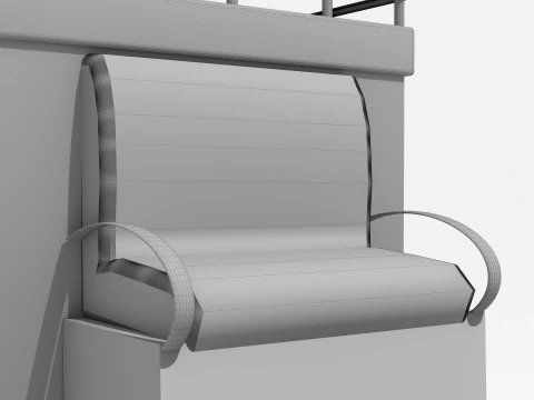 Western Wagon 3D Model