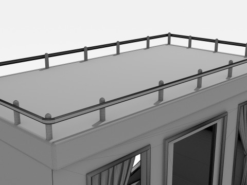 Western Wagon 8K Modèle 3D