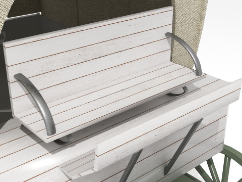 Western Wagon 5 - 8K Model 3D