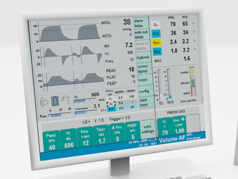Respirator 8K Modelo 3D
