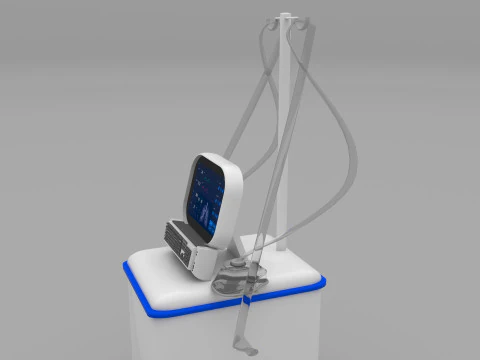 Respirator 2 - 8K 3D Model
