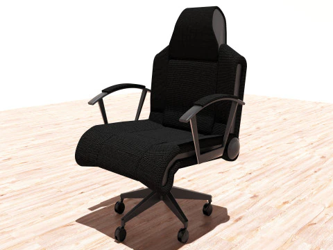 Gaming-Stuhl 8K 3D Modell