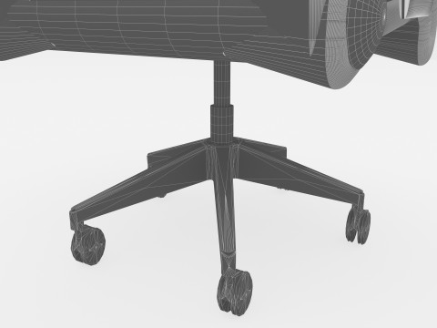 Gaming Chair 8K 3D Model