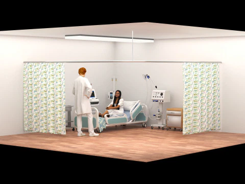 Unit&agrave; di osservazione 8K Modello 3D