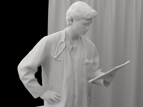 Unit&agrave; di osservazione 8K Modello 3D