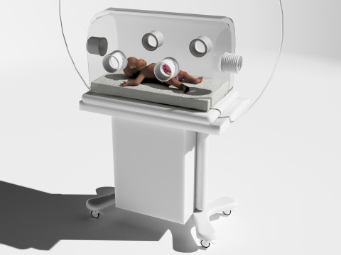 Baby Incubator 8K Model 3D