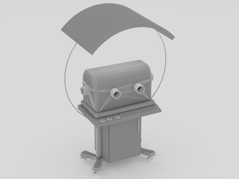 Baby Incubator 8K Model 3D