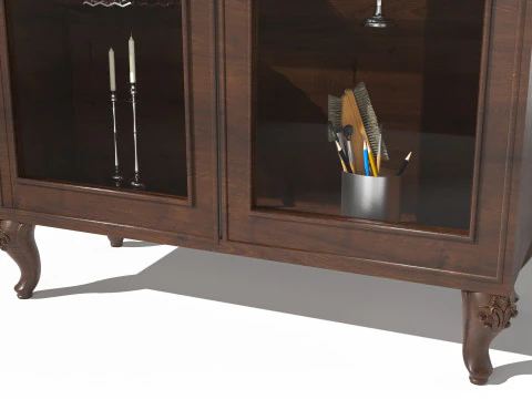 Silverware Cabinet 2 - 8K 3D Model