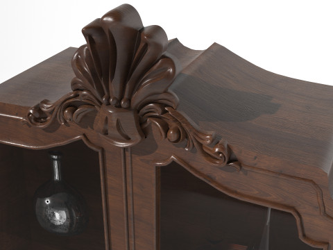 Silverware Cabinet 2 - 8K 3D Model
