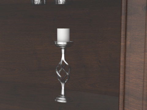 Silverware Cabinet 2 - 8K 3D Model