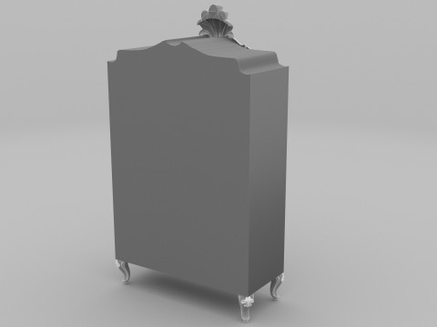 Silverware Cabinet 2 - 8K 3D Model