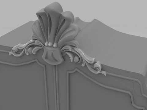 Silverware Cabinet 2 - 8K 3D Model