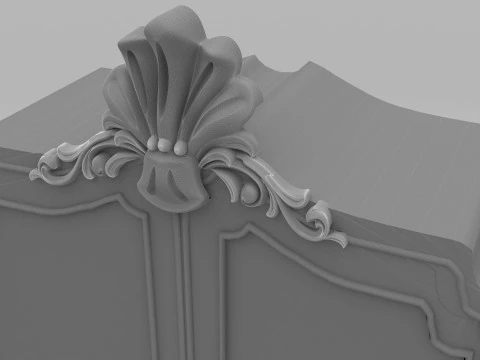 Silverware Cabinet 2 - 8K 3D Model