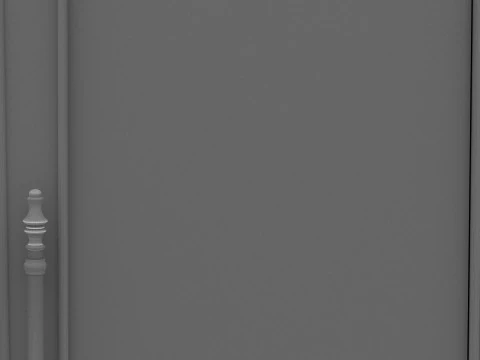 Silverware Cabinet 2 - 8K 3D Model