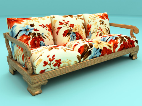 Divan 8K Modello 3D