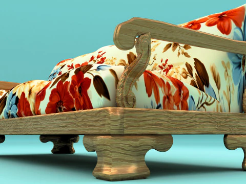 Divan 3D Model