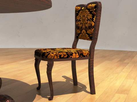 Dining Room Set 2 - 8K 3D Model