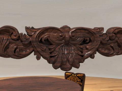 Dining Room Set 2 - 8K 3D Model