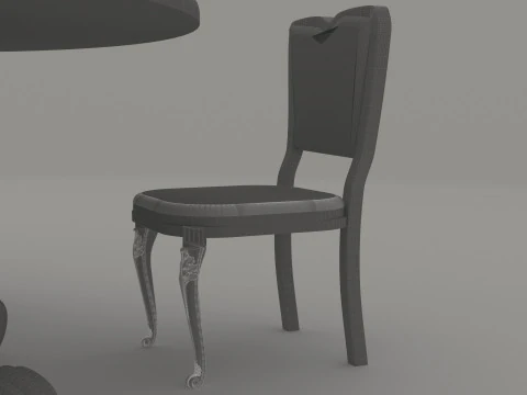 Dining Room Set 2 - 8K 3D Model