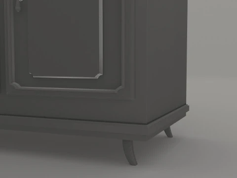 Dining Room Set 2 - 8K 3D Model