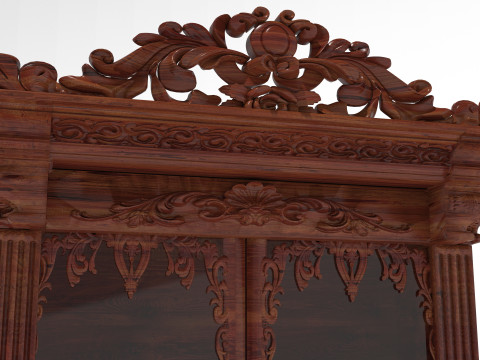 Silverware Cabinet 3 - 8K 3D 모델