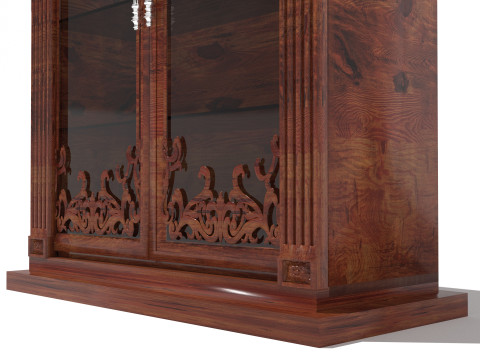Silverware Cabinet 3 - 8K 3D 모델