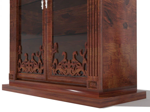 Silverware Cabinet 3 3D Model