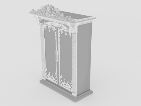 Silverware Cabinet 3 - 8K 3D 모델