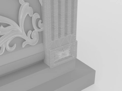 Silverware Cabinet 3 3D Model