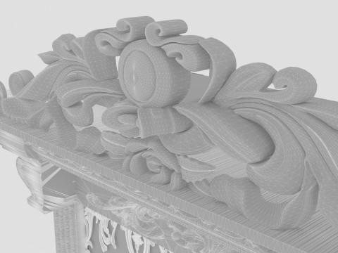 Silverware Cabinet 3 - 8K 3D 모델