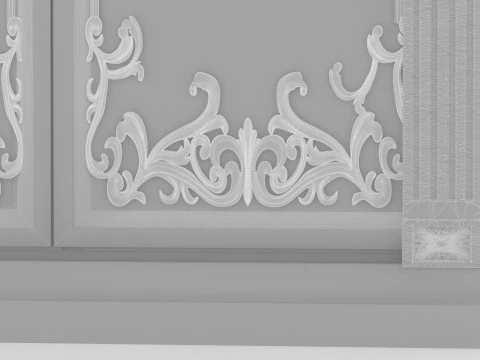 Silverware Cabinet 3 3D Model
