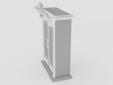 Silverware Cabinet 3 3D Model