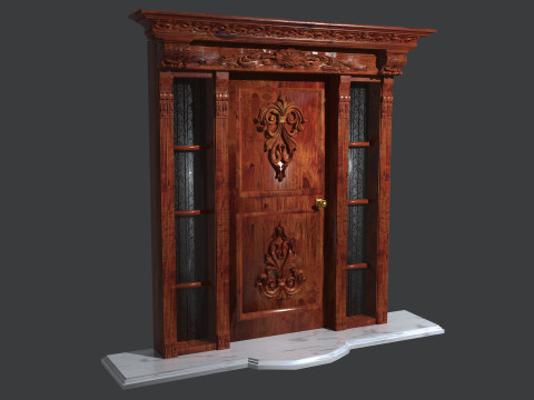 Entrance Door 8K 3D Model