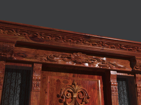 Entrance Door 8K 3D Model