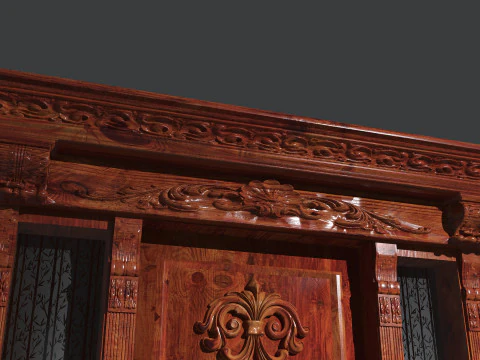 Entrance Door 8K 3D Model