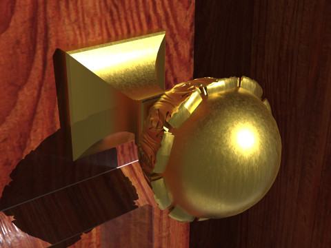 Entrance Door 8K 3D Model