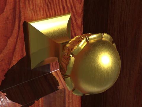 Entrance Door 8K 3D Model