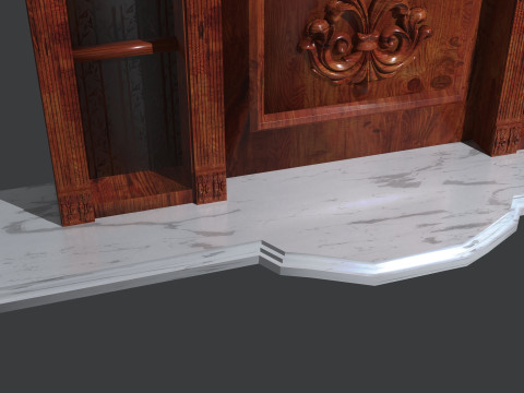 Entrance Door 8K 3D Model