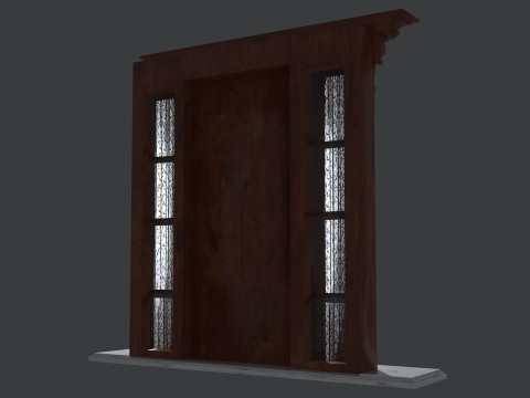 Entrance Door 8K 3D Model