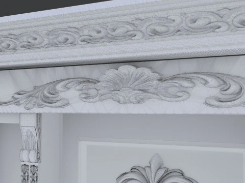 Entrance Door 8K 3D Model