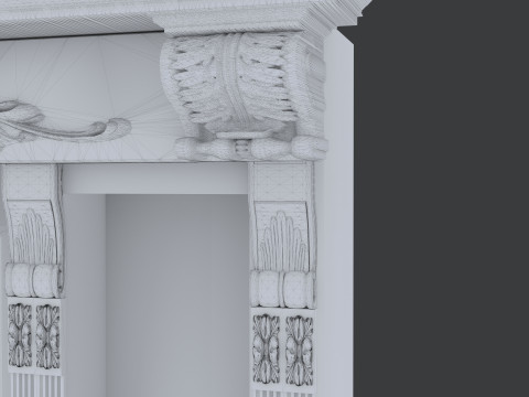 Entrance Door 8K 3D Model