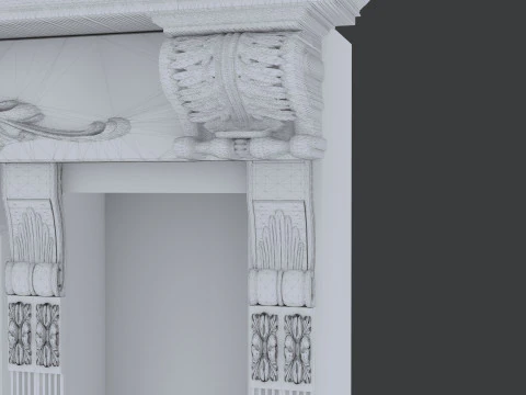 Entrance Door 8K 3D Model