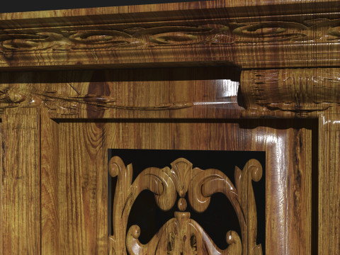 Entrance Door 2 - 8K 3D-Modell