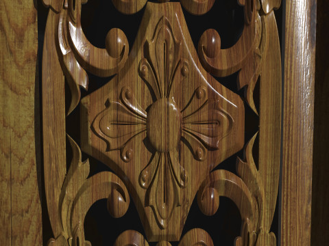 Entrance Door 2 - 8K 3D-Modell