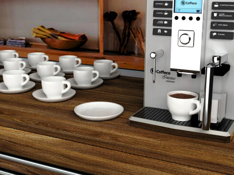 Coffee Unit 2 3D Model