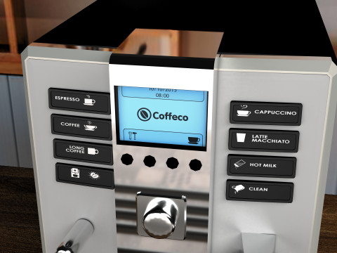Coffee Unit 2 - 8K 3D 模型