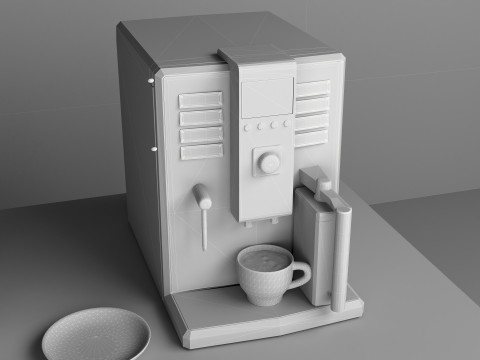 Coffee Unit 2 - 8K 3D 模型